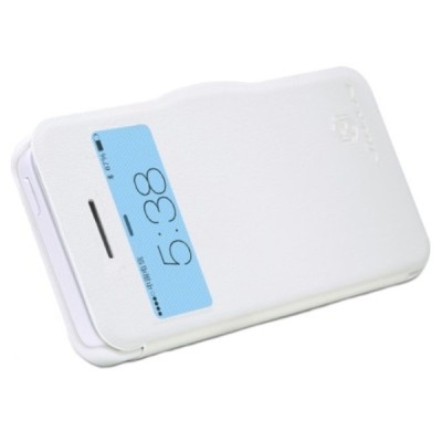 Apple iPhone 5c „Nillkin“ Fresh atvēramais balts futrālis / Vacins.lv