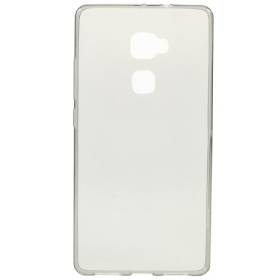 Huawei Mate S dzidrs (caurspīdīgs) cieta silikona TPU pasaulē planākais pelēks apvalks / Vacins.lv