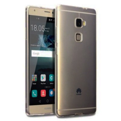 Huawei Mate S dzidrs (caurspīdīgs) cieta silikona TPU pasaulē planākais pelēks apvalks / Vacins.lv
