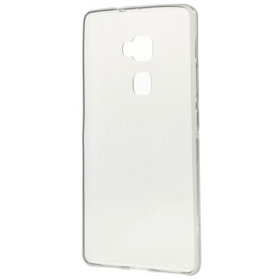 Huawei Mate S dzidrs (caurspīdīgs) cieta silikona TPU pasaulē planākais pelēks apvalks / Vacins.lv