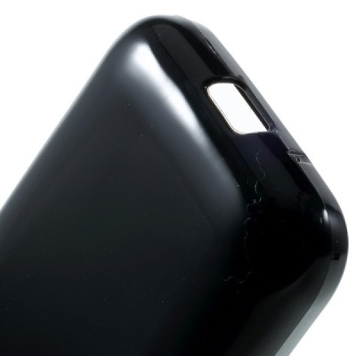 Samsung Galaxy Young 2 (G130) cieta silikona (TPU) melns apvalks / vacins.lv