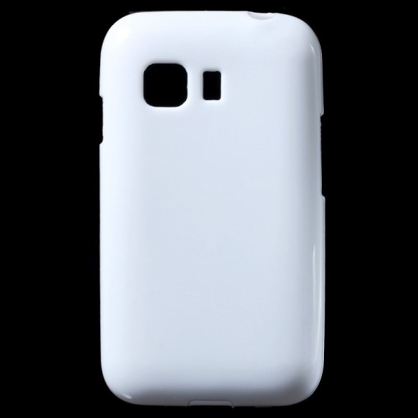 Kieto silikono (TPU) dėklas - baltas (Galaxy Young 2)