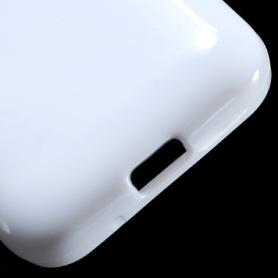 Samsung Galaxy Young 2 (G130) kieto silikono TPU baltas dėklas - nugarėlė / Priedai.lt