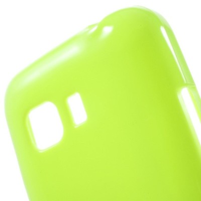 Samsung Galaxy Young 2 (G130) kieto silikono TPU žalias dėklas - nugarėlė / Priedai.lt