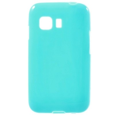 Samsung Galaxy Young 2 (G130) kieto silikono TPU šviesiai mėlynas dėklas - nugarėlė / Priedai.lt