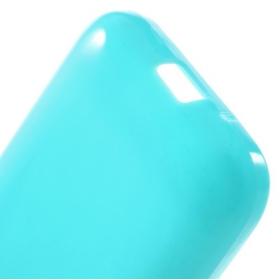 Samsung Galaxy Young 2 (G130) cieta silikona (TPU) gaiši zils apvalks / vacins.lv