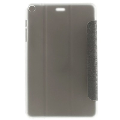 Huawei MediaPat T1 8 (Honor S8 (701W)) atvēramais pelēks maciņš / Vacins.lv