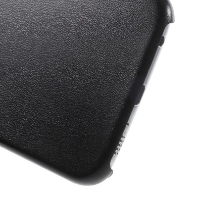 Slim Leather Samsung Galaxy S6 G920F melns ādas apvalks / Vacins.lv