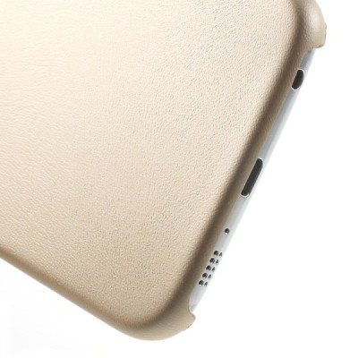 Slim Leather Samsung Galaxy S6 G920F smilšains ādas apvalks / Vacins.lv