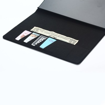 Sony Xperia Tablet Z4 „Retro“ atvēramais melns ādas maciņš / Vacins.lv