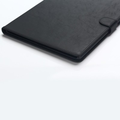 Sony Xperia Tablet Z4 „Retro“ atvēramais melns ādas maciņš / Vacins.lv