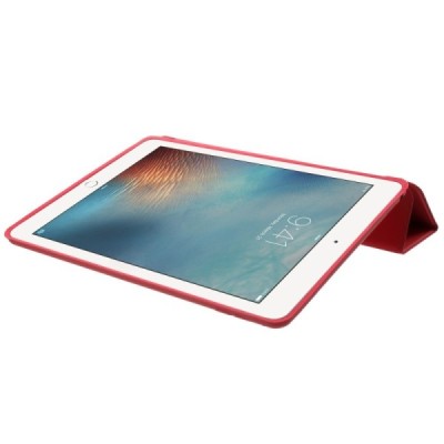 Apple iPad Pro 9.7" atvēramais sarkans maciņš / Vacins.lv