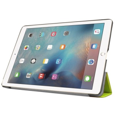 Apple iPad Pro 9.7" atvēramais zaļš maciņš / Vacins.lv
