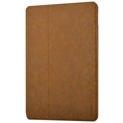 Greznais „Devia“ sērijas ādas atvērams brūns Apple iPad Pro 9.7" futrālis / Vacins.lv