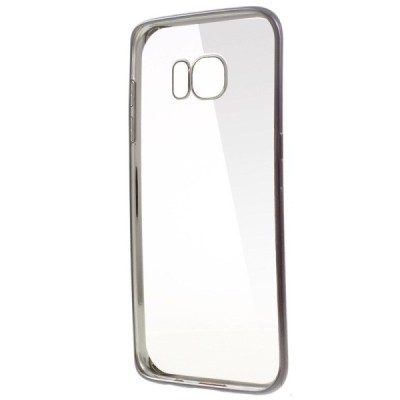 Samsung Galaxy S7 edge (G935) Cieta silikona (TPU) dzidrs apvalks - pelēks / Vacins.lv