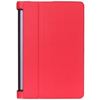 Lenovo Yoga Tab 3 Pro 10.1" un Yoga Tab 3 Plus 10.1" atvēramais sarkans maciņš / Vacins.lv