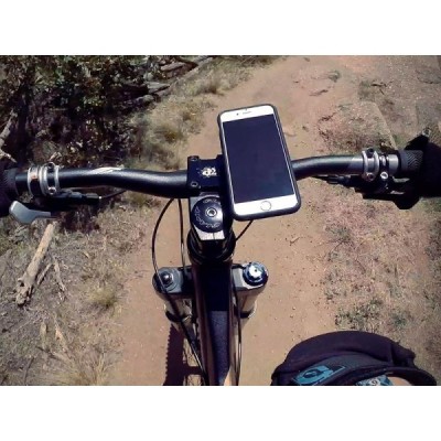 Melns Apple iPhone 6 un 6s „Quad Lock“ Bike Kit / vacins.lv