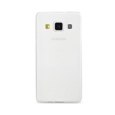 Samsung Galaxy A5 skaidrus (permatomas), matinis kieto silikono TPU dėklas - nugarėlė / Priedai.lt