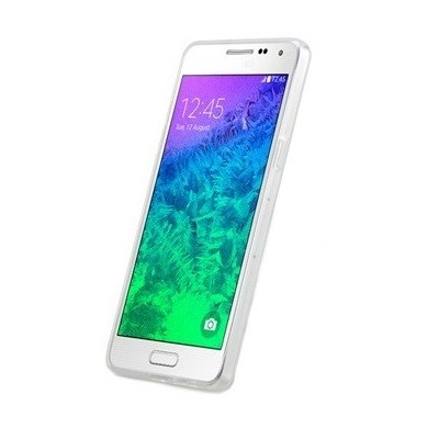 Samsung Galaxy A5 skaidrus (permatomas), matinis kieto silikono TPU dėklas - nugarėlė / Priedai.lt