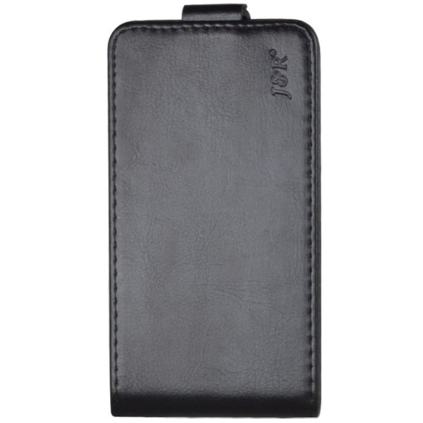 „J&R“ klasikinis atverčiamas dėklas - juodas (Galaxy S7 Edge)