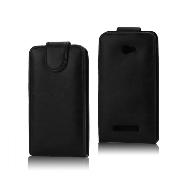 Atverčiamas dėklas - juodas (Windows Phone 8X)