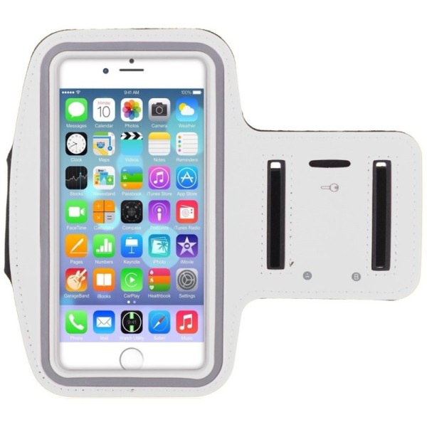 Futrālis sportam (rokas saite) - balts (XL+ izmērs)