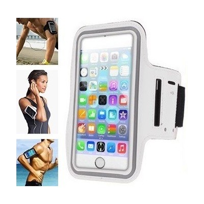 Futrālis sportam (rokas saite) - balts, universāls (XL+ izmērs) / Vacins.lv