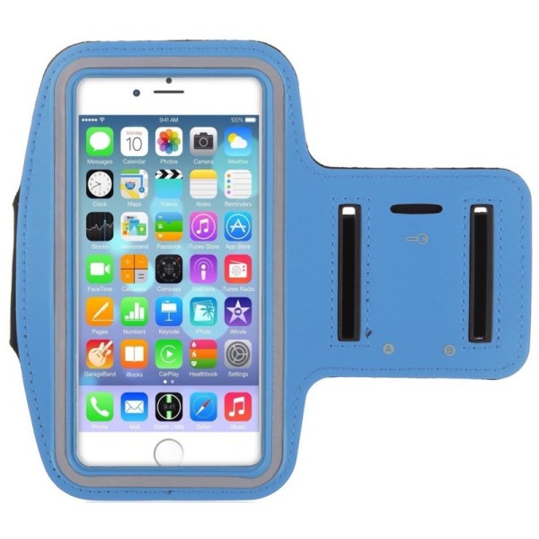 Futrālis sportam (rokas saite) - gaiši zils (XL+ izmērs)