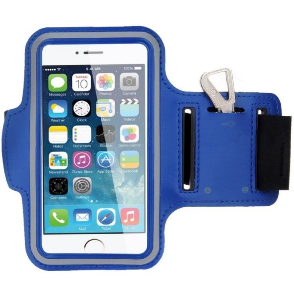 Futrālis sportam (rokas saite) - tumši zils (XL+ izmērs)