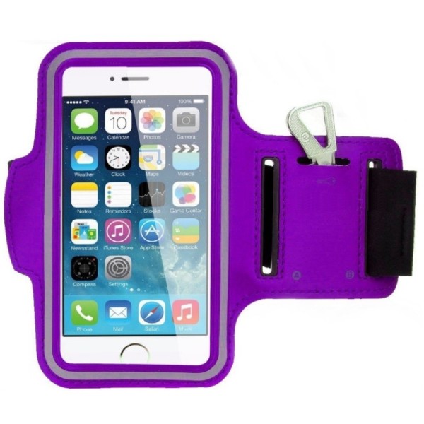 Dėklas sportui (raištis ant rankos) - violetinis (XL+ dydis)