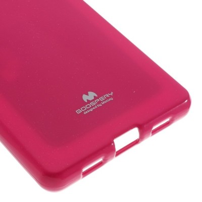 Huawei P8 Lite Mercury tamsiai rožinis kieto silikono TPU dėklas - nugarėlė / Priedai.lt