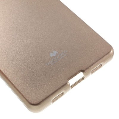 Huawei P8 Lite Mercury auksinis kieto silikono TPU dėklas - nugarėlė / Priedai.lt