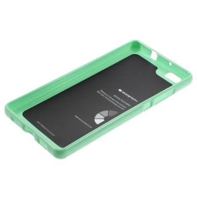 Huawei P8 Lite Mercury mėtinis kieto silikono TPU dėklas - nugarėlė / Priedai.lt