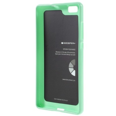 Huawei P8 Lite Mercury mėtinis kieto silikono TPU dėklas - nugarėlė / Priedai.lt