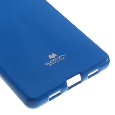 Huawei P8 Lite Mercury tamsiai mėlynas kieto silikono TPU dėklas - nugarėlė / Priedai.lt