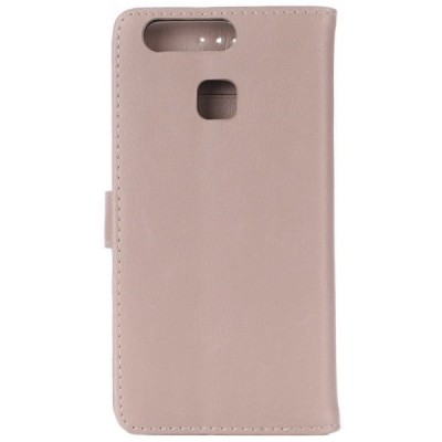 Huawei P9 atvēramais ādas smilšains retro maciņš (maks) / Vacins.lv