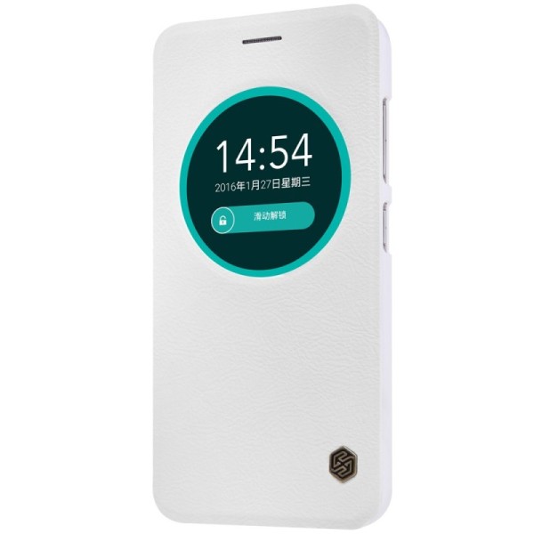 „Nillkin“ Qin atvēramais maciņš - balts (Zenfone Max)