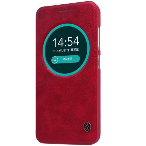 „Nillkin“ Qin atvēramais maciņš - sarkans (Zenfone Max)