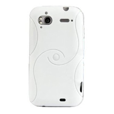 HTC Sensation balts cieta silikona futrālis / Vacins.lv