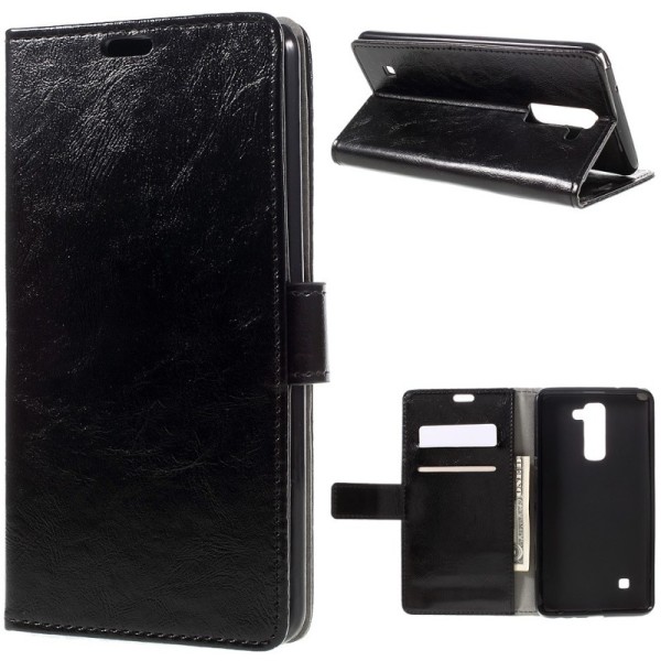 Atverčiamas dėklas - juodas (Stylus 2)