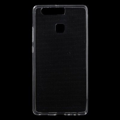 Huawei P9 skaidrus (permatomas) kieto silikono TPU ploniausias pasaulyje bespalvis dėklas / Priedai.lt