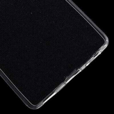 Huawei P9 skaidrus (permatomas) kieto silikono TPU ploniausias pasaulyje bespalvis dėklas / Priedai.lt