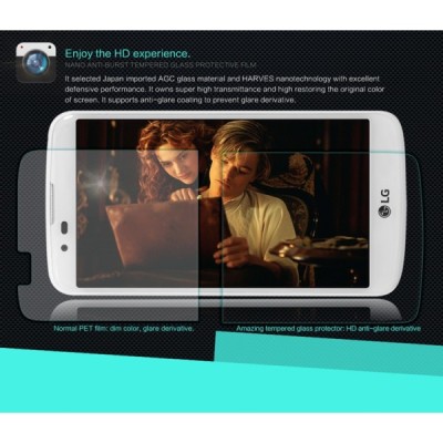 LG K10 (K420N) „Nillkin“ 9H Tempered Glass ekrāna aizsargstikls / Vacins.lv
