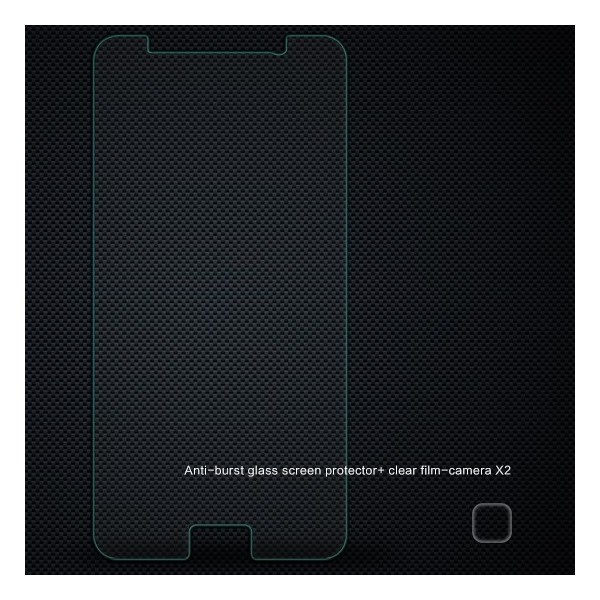 „Nillkin“ 9H Tempered Glass apsauginis ekrano stiklas 0.33 mm + nugarėlės plėvelė (Galaxy Note 5)