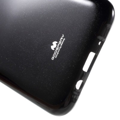 Samsung Galaxy J7 (J700) Mercury melns cieta silikona (TPU) apvalks / vacins.lv