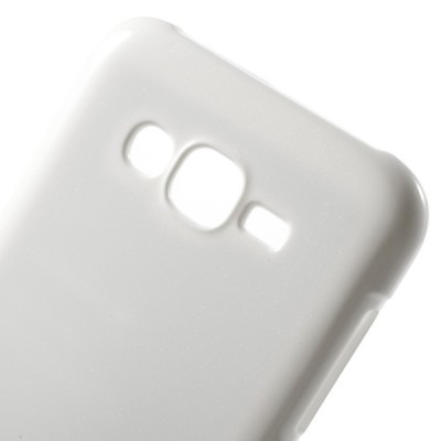 Samsung Galaxy J7 (J700) Mercury baltas kieto silikono tpu dėklas - nugarėlė / Priedai.lt