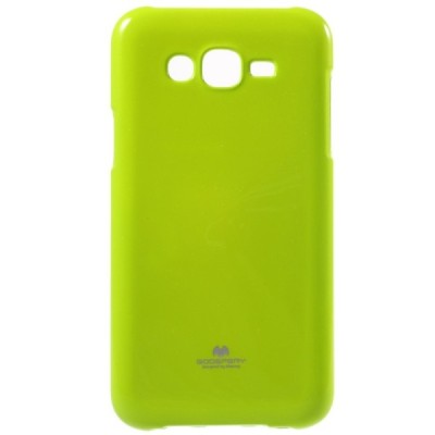 Samsung Galaxy J7 (J700) Mercury zaļš cieta silikona (TPU) apvalks / Vacins.lv