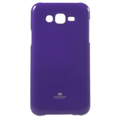 Samsung Galaxy J7 (J700) Mercury violeta cieta silikona (TPU) apvalks / vacins.lv