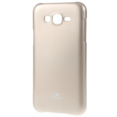 Samsung Galaxy J7 (J700) Mercury auksinis kieto silikono tpu dėklas - nugarėlė / Priedai.lt