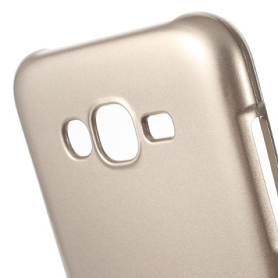 Samsung Galaxy J7 (J700) Mercury auksinis kieto silikono tpu dėklas - nugarėlė / Priedai.lt